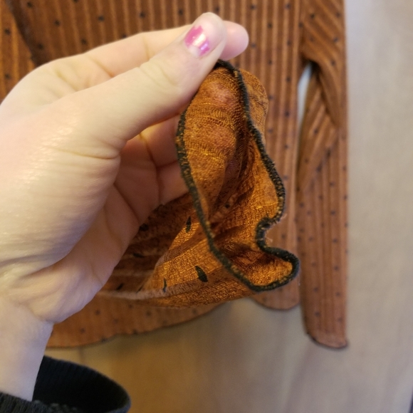 Semi-sheer textured mockneck - Picture 2 of 4